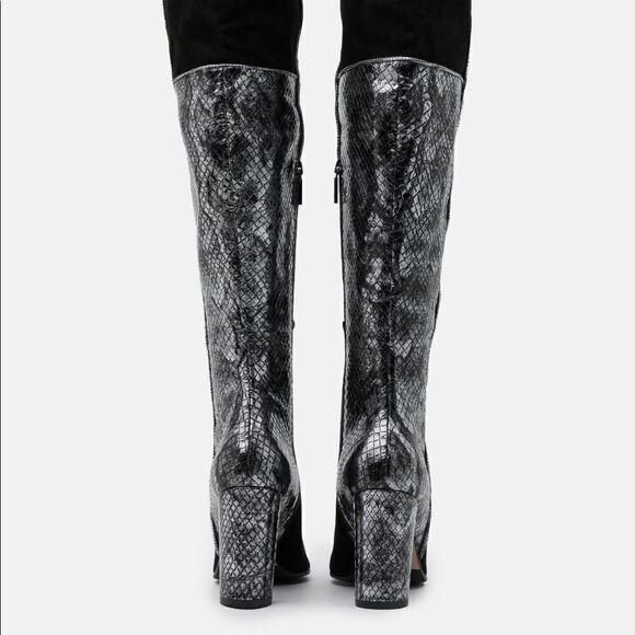 Leather over the knee boots - Picture 5 of 13